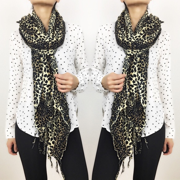 SOFT high end leopard scarf - Picture 7 of 7